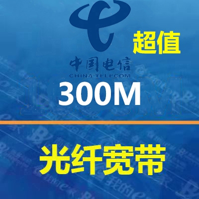 电信300M单宽带套餐